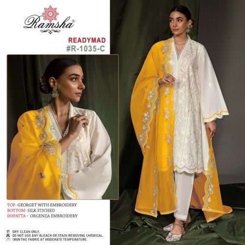 Ramsha R 1035 NX Pakistani Salwar Suit Catalog